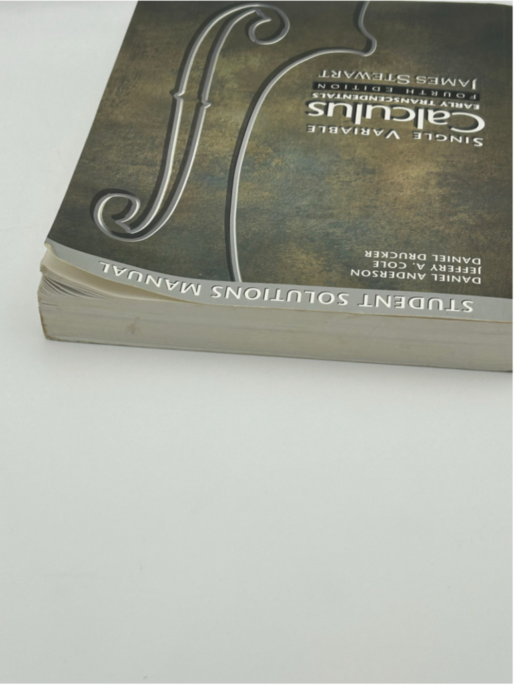 Brooks/Cole Single Variable Calculus Student Solutions Manual One Size Brown - Picture 6 of 6